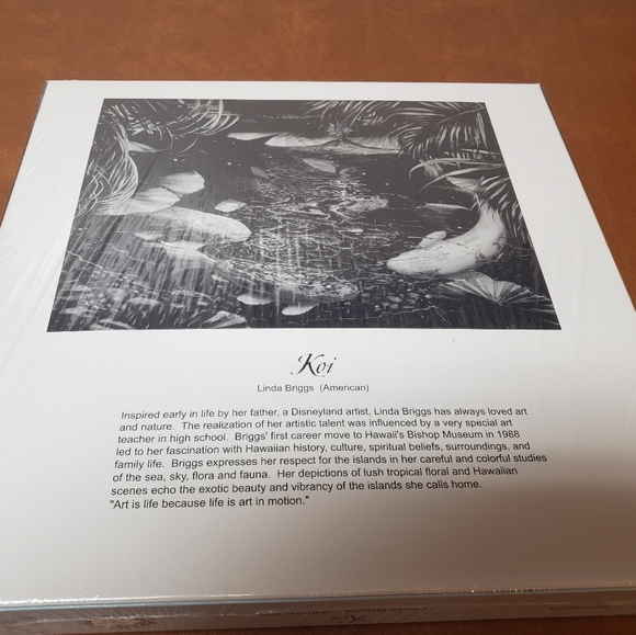 "KOI" Fine Art Jigsaw Puzzle BRAND NEW - Picture 2 of 3